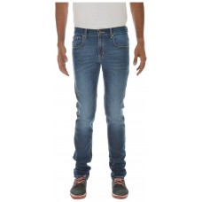 London Jeans Men's Slim Fit stretchable jeans (dark Blue)